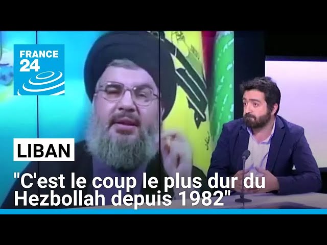 ⁣Mort d'Hassan Nasrallah : "c'est le coup le plus dur pour le Hezbollah depuis 1982&qu