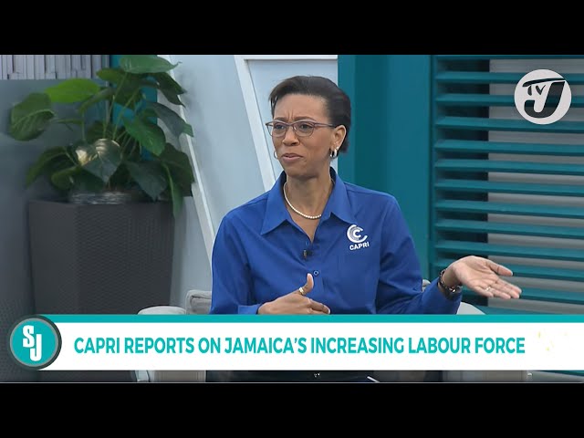 ⁣CAPRI Reports on Jamaica's Increasing Labour Force | TVJ Smile Jamaica