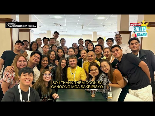 ⁣Pinoy choir na Los Cantantes de Manila, champion sa International Choral Competition sa Arrezo,Italy