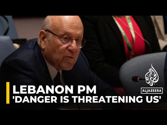 ⁣Lebanon PM says 'danger is threatening us' after Israeli strike kills Hezbollah head