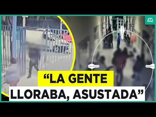 ⁣Guardia relata minutos de terror en ataque a Cesfam: Logró proteger a los pacientes