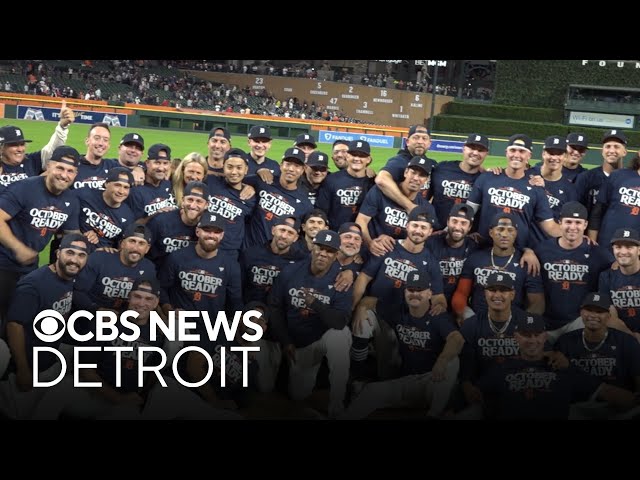 ⁣Detroit Tigers react to ending 10-year playoff drought