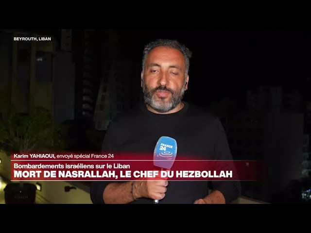 ⁣Israël continue de pilonner la banlieue sud de Beyrouth • FRANCE 24