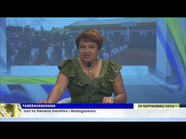 ⁣NY VAOVAO DU 28 SEPTEMBRE  2024 BY TV PLUS MADAGASCAR