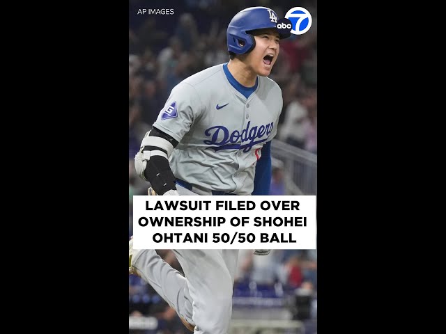 ⁣Lawsuit filed by Florida teenager accuses man of 'stealing' Shohei Ohtani 50/50 home run b