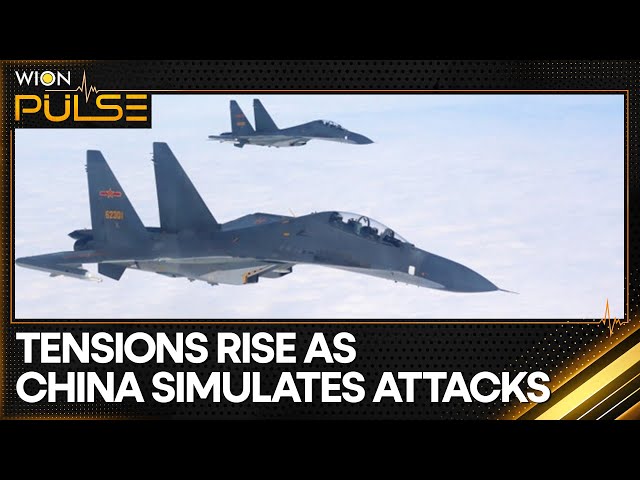 ⁣Chinese Warplanes Surge Near Taiwan's Coasts | Latest News | WION Pulse