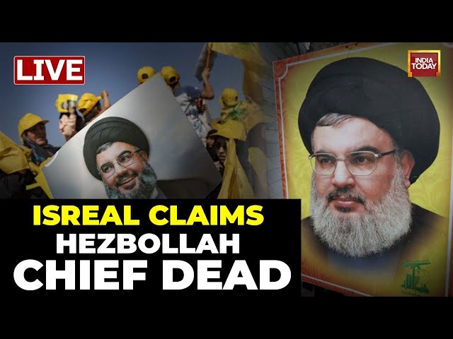 ⁣LIVE: Hassan Nasrallah Death LIVE News | Hezbollah Chief Hassan Killed In Israeli Strike