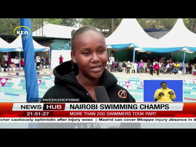 ⁣Victor Okech and Hazel Muriithi shine at the Nairobi Swimming Championships