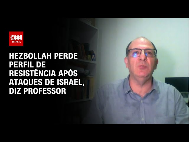 ⁣Hezbollah perde perfil de resistência após ataques de Israel, diz professor| AGORA CNN