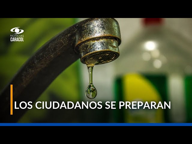 ⁣Este domingo, 29 de septiembre, inicia racionamiento diario de agua en Bogotá