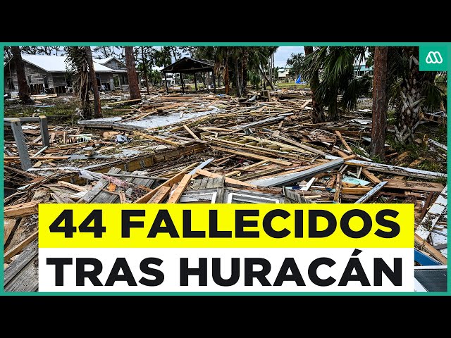 ⁣La devastación del Huracán Helene: Catastróficas inundaciones dejan 44 fallecidos en Estados Unidos