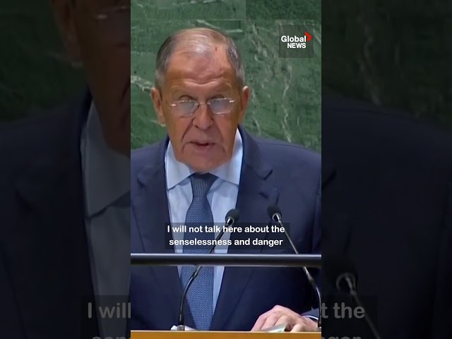 ⁣Russia’s Lavrov warns against "fight to victory with nuclear power"