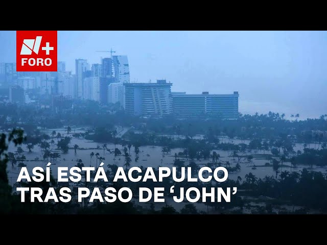 ¿Cómo va la atención de la emergencia en Acapulco tras el paso del huracán John? - Las Noticias