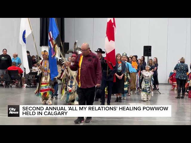 ⁣The second annual 'All My Relations' healing Powwow kicks off in Calgary