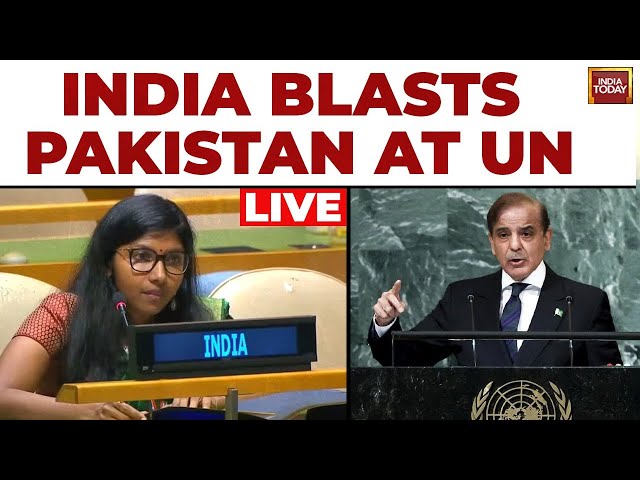 ⁣LIVE: India Criticises Pakistan PM's UNGA Address Raking Up Kashmir  | UNGA Live Debate