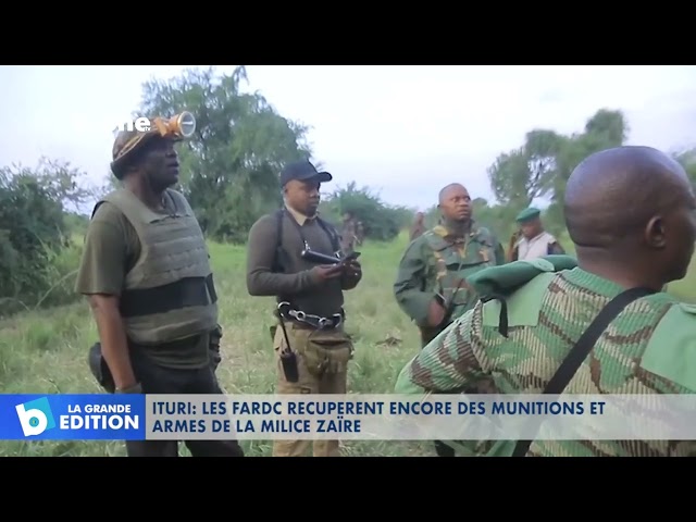 ⁣ITURI : Les FARDC récupèrent encore des munitions et armes de la milice Zaïre