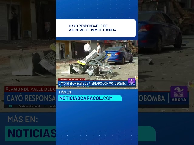 ⁣Cayó responsable de atentado con moto bomba en Jamundí