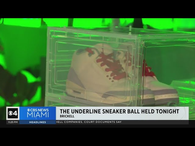 Brickell Underline holds Sneaker Ball