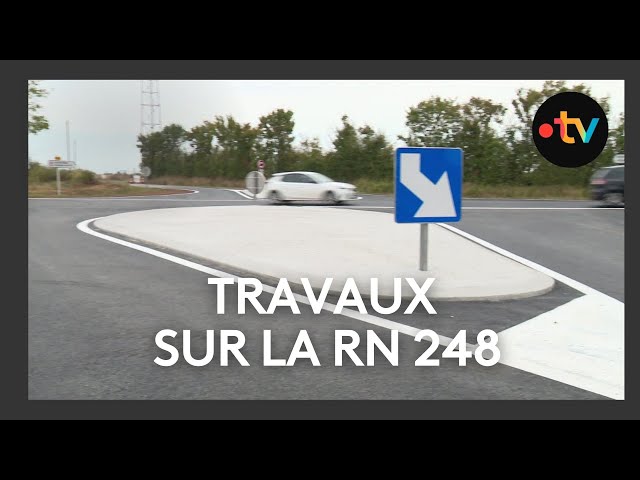 ⁣Après des travaux sur la RN 248, la sécurité en question