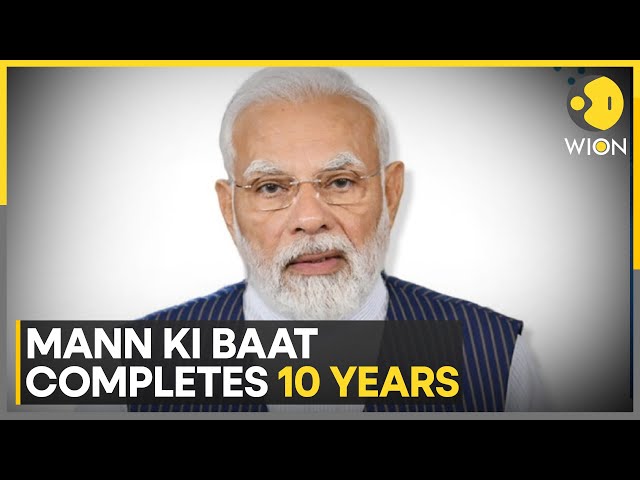 ⁣Indian PM Narendra Modi addresses Mann ki Baat | WION