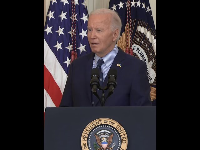 ⁣Biden calls death of Nasrallah from Israeli airstrike "measure of justice"