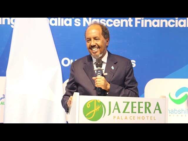 ⁣Madaxweyne Xasan “Ganacsatada ma waxaa laga la’yahay fududeeya in muwaadinku canshuurta bixiyo,