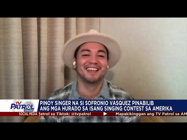 ⁣Pinoy singer pinabilib ang mga hurado sa singing contest sa Amerika