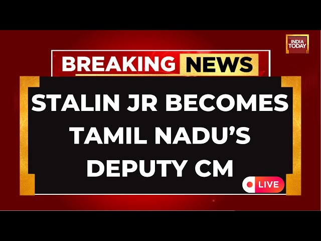 ⁣Live: Udhayanidhi Stalin Becomes Tamil Nadu's Deputy CM | Udhayanidhi Stalin Swearing-In | LIVE