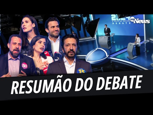 ⁣CONFIRA: DEBATE DA RECORD MARCOU POR ESTRATÉGIAS ENTRE BOULOS, NUNES, MARÇAL, TABATA,MARINA E DATENA