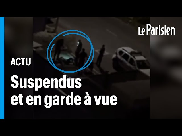 ⁣En Polynésie, ces policiers frappent un homme en fauteuil roulant