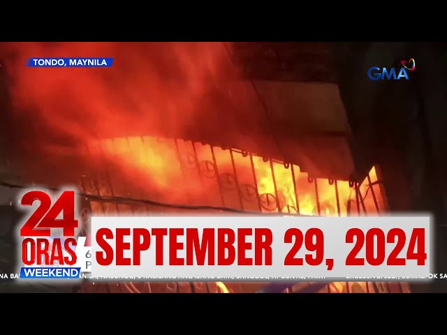 ⁣24 Oras Weekend Express: SEPTEMBER 29, 2024 [HD]