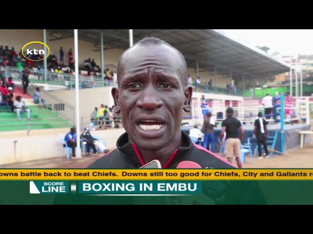 ⁣Boxing Federation of Kenya held the 3rd leg of the National Boxing Championship in Embu