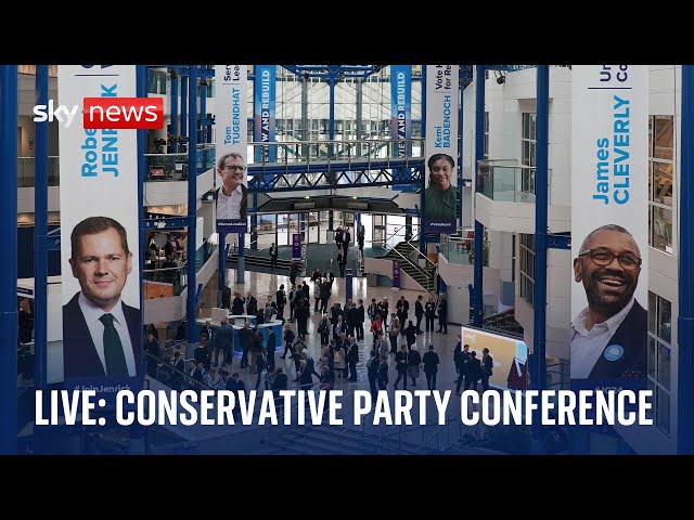 ⁣Watch live: Conservative Party Conference Day 1 - Sunday 29 September 2024