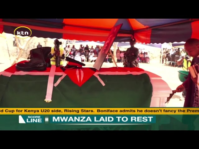 ⁣Ulinzi Stralets coach Joseph Mwanza was laid to rest in Makueni County