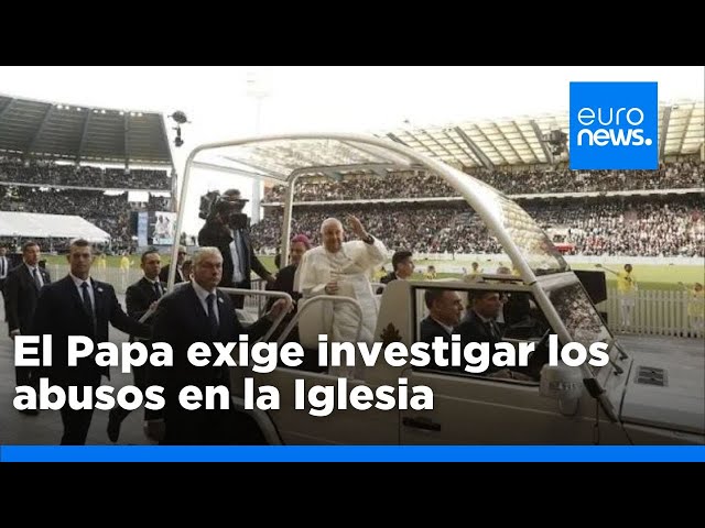 ⁣El Papa cierra su visita a Bélgica exigiendo que se juzgue a los clérigos que han cometido a…