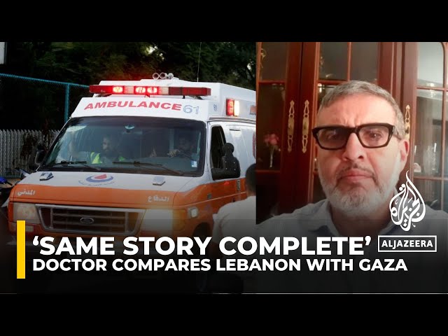 ⁣‘Same story complete’: Foreign volunteer doctor compares Lebanon with Gaza