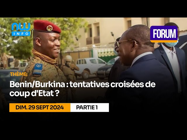 ⁣Bénin/Burkina : tentatives croisées de coup d'état ? (P1)