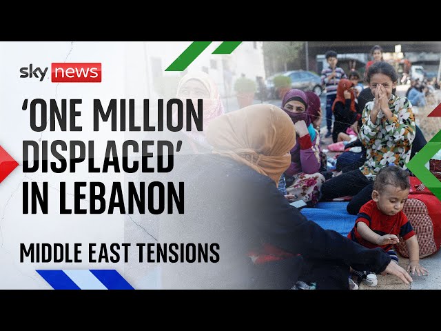 ⁣Lebanon faces 'catastrophic humanitarian situation' | Israel-Hezbollah conflict