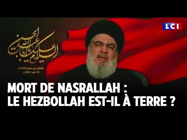 ⁣Mort de Nasrallah : le Hezbollah est-il à terre ?