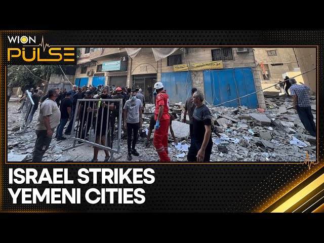 ⁣Israel launches strikes on Yemeni Houthi targets | Latest News | WION