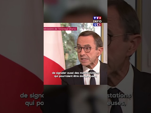 ⁣Bruno Retailleau : "On aborde un mois d'octobre qui va être dangereux"