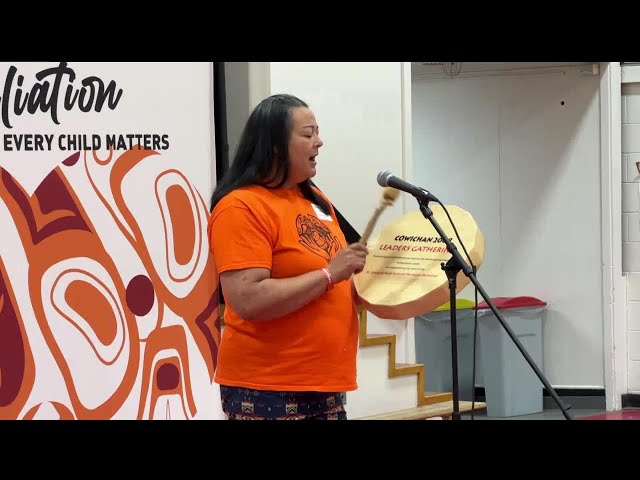 ⁣Richmond residents listen to stories of residential school survivors