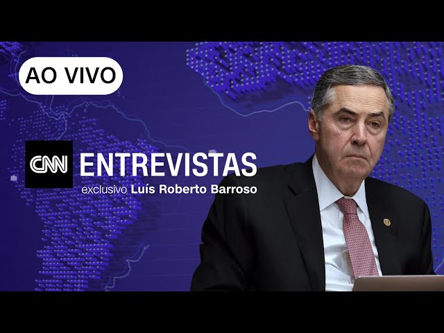 ⁣AO VIVO: CNN Entrevistas com Luís Roberto Barroso, presidente do STF | 29/09/2024