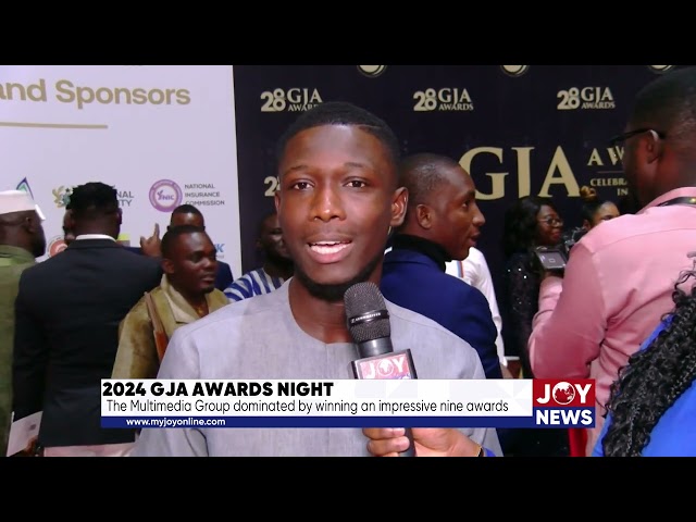 ⁣2024 GJA awards night: The Multimedia Group dominated by winning an impressive nine awards