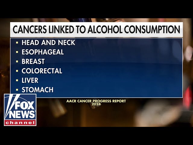 Alcohol consumption linked to 6 type of cancers, study says