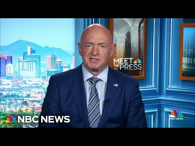 ⁣Sen. Mark Kelly says it’s ‘good’ that Hezbollah leader Nasrallah is dead