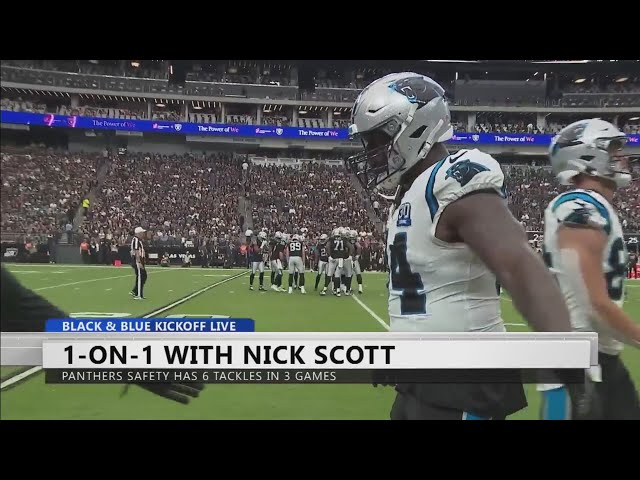 1-on-1 with Panthers safety Nick Scott