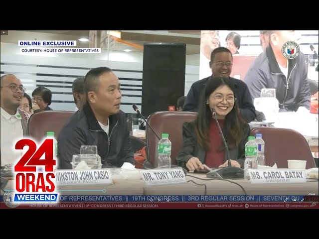 ⁣ONLINE EXCLUSIVE: Tony Yang, biglang sumagot ng tagalog sa Kamara; na-cite in... | 24 Oras Weekend