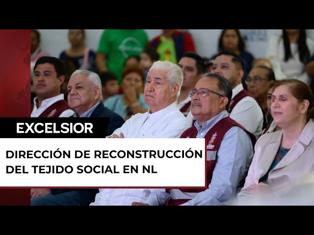 ⁣Establece Escobedo la primer Dirección de Reconstrucción del Tejido Social