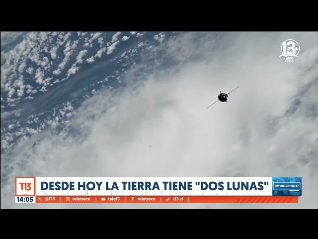 ⁣Desde hoy la tierra tiene "dos lunas"